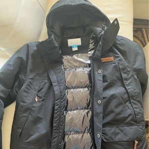 Men’s Columbia heavy winter coat size L
